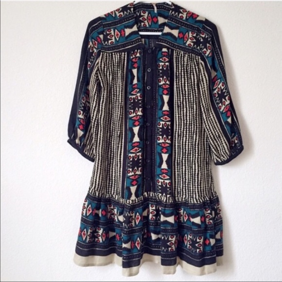 Free People alike Tribal Bow and Arrow Dress - Picture 4 of 4
